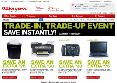 office depot. image via Office Depot