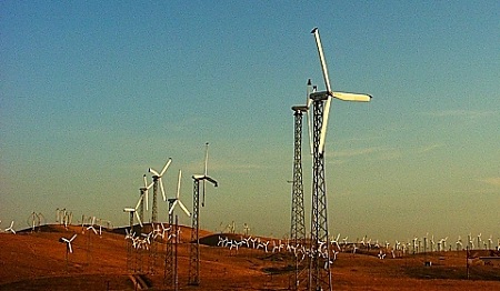 Altamont Pass wind turbines