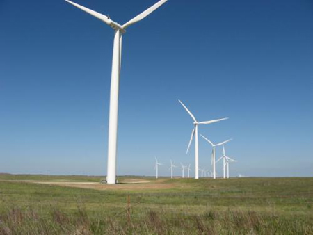 wind turbines