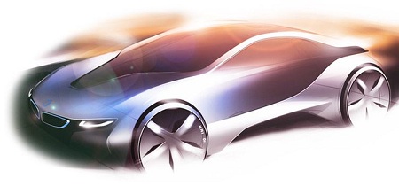 BMW i, i8, hybrid vehicle