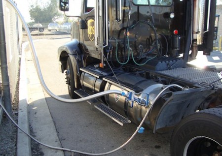 UPS LNG Truck