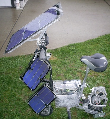 The KPV, Electric Vehicle, Electric Scooter, Solar Power
