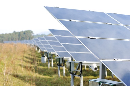 solar in field Price's Pit Landfill, solar, EPA
