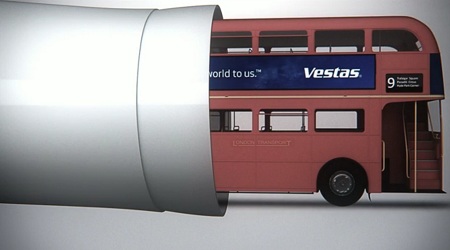 turbine bus Vestas 7 megawatt turbine