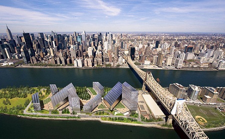 roosevelt island, cornell campus