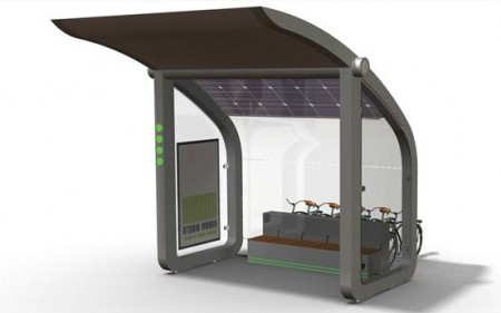 Solar Curve Bus Stop