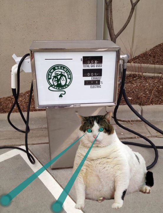 New Belgium's EV Charging Station