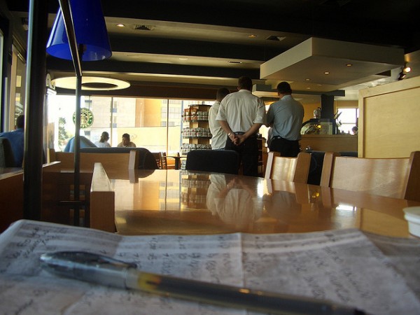 Starbucks Table