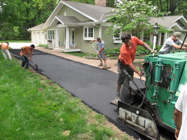 pavement, asphalt, recycled plastic, Vancouver