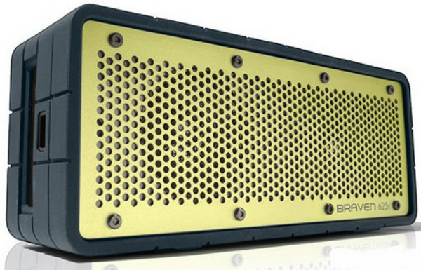 Braven 625s, portable speaker, LED, phone charger