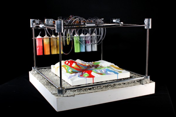 Quakescape, 3D painting, earthquake, natural disaster, New Zealand