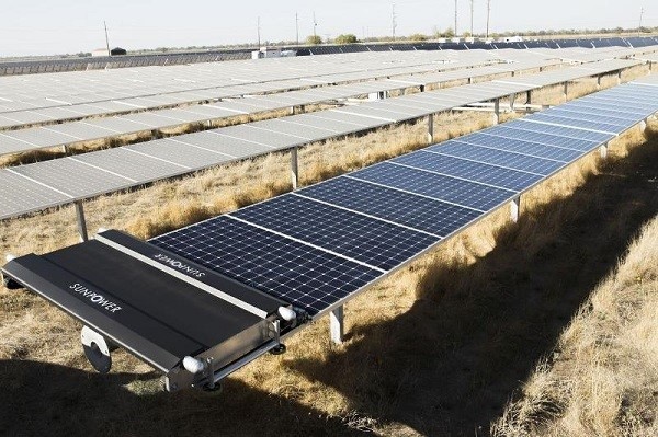 SunPower solar panel cleaner