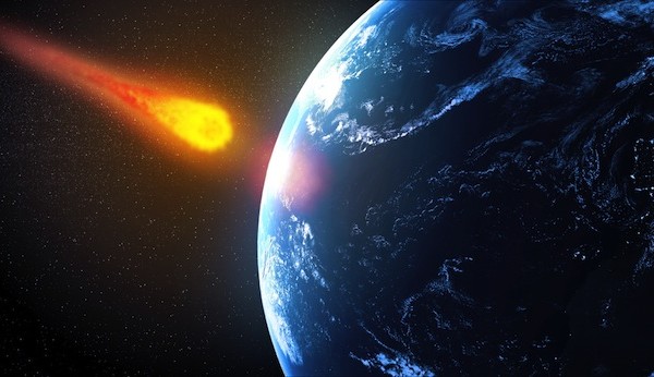 Asteroid-striking-Earth-Shutterstock