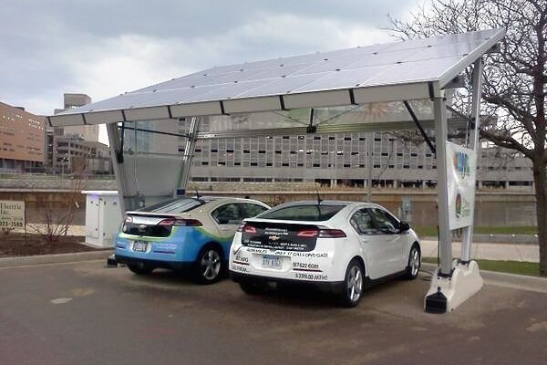 First Municipality-owned Solar Powered EV Charging Station in the USA