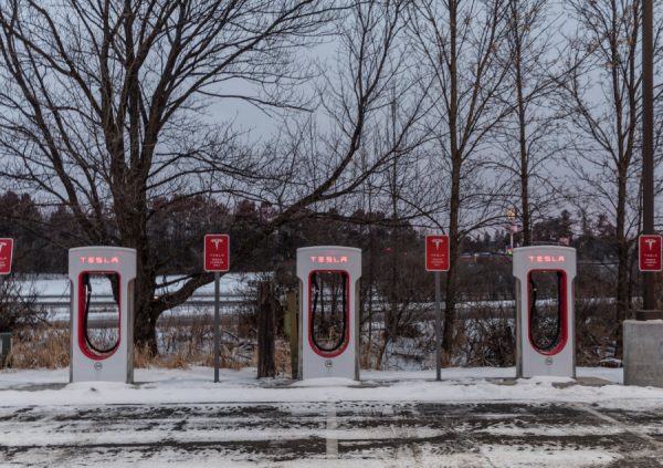 polar vortex tesla solar panels