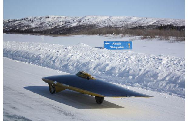Space Age Solar Car Braves Far Polar Canadian North ...