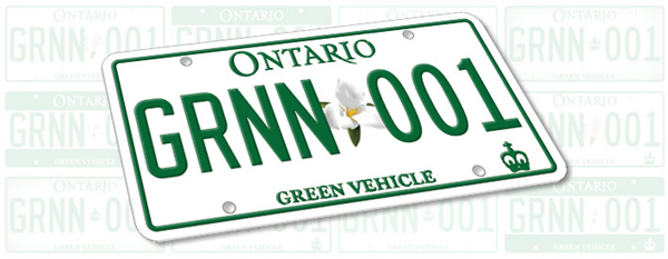 Ontario Green Car