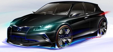 CT 200H Lexus, Chicago Auto Show, Five Axis