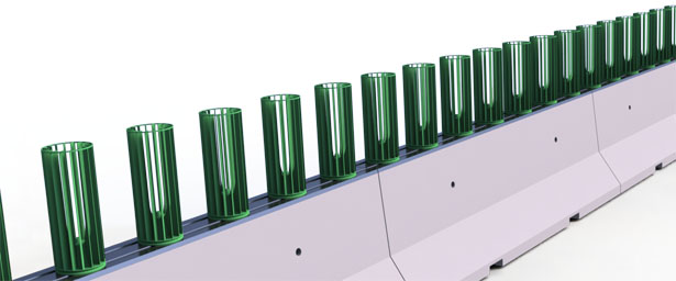 Voltaire roadside turbine system