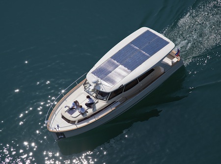 greenlinesolarboat Solar Hybrid Yacht Greenline BRISOL