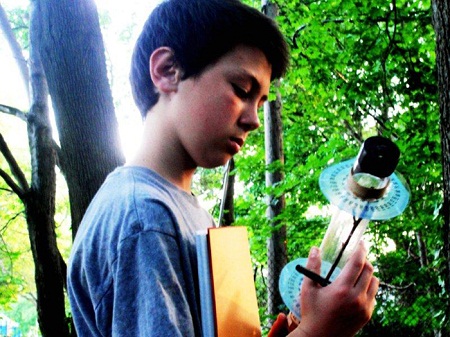 Young Naturalist Award winner, Aidan Dwyer
