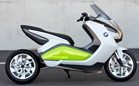 BMW Motorrad Concept e, BMW, Electric Vehicles, Electric Scooters, Frankfurt Motor Show 2011