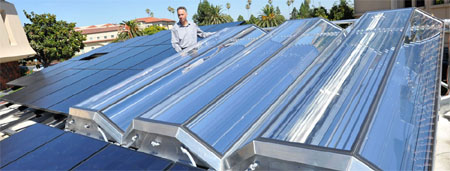 Chromasun hybrid solar technology