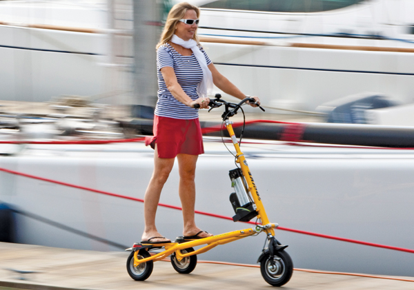 ces 2012: trikke tech 3-wheeled fitness ev ride