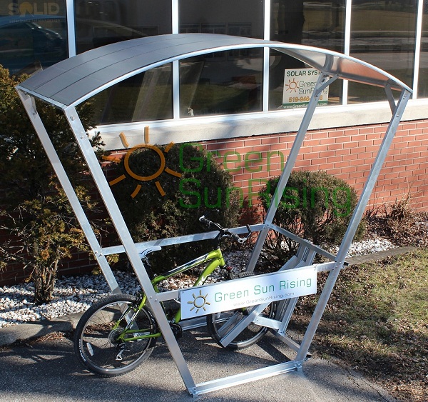 solar bike charger rising sun park earthtechling via power