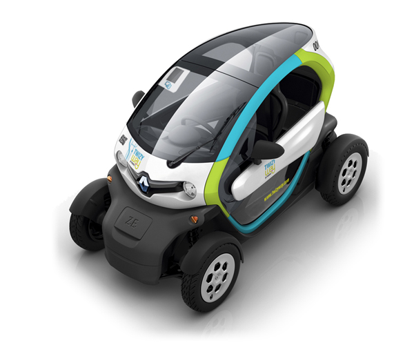 Renault twizy размеры