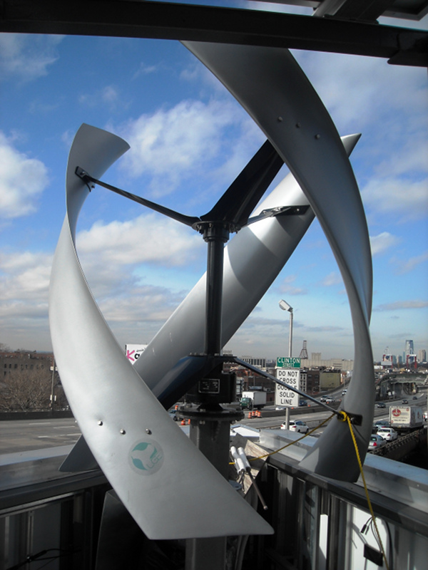 Delta building wind turbine