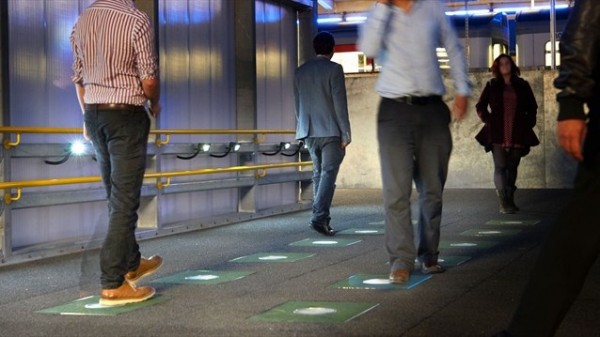 kinetic powered sidewalk olympics