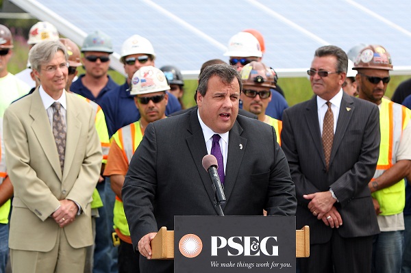 christie solar new jersey