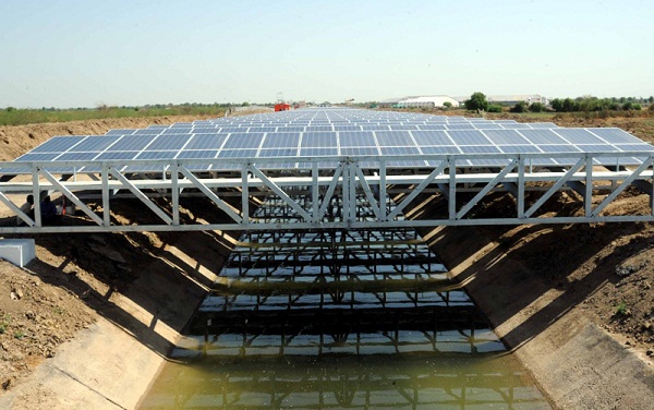 solar covered canal