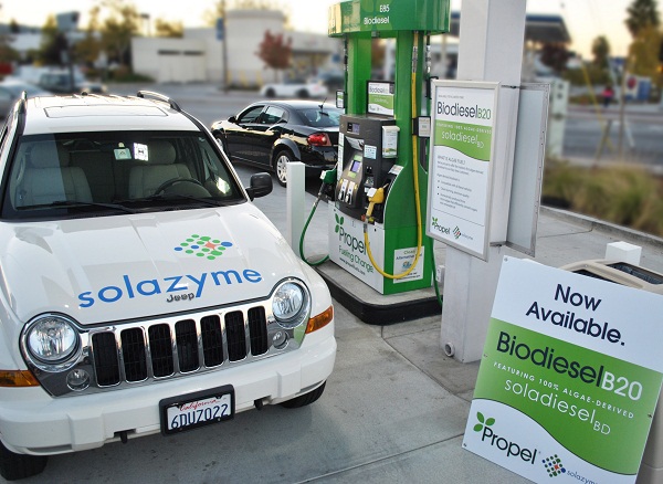 Propel Fuels Solazyme algae based biodiesel