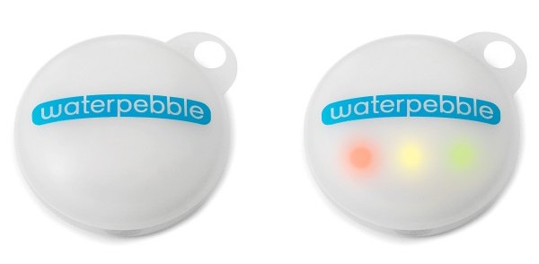 Water Pebble, water conservation, shower gadget