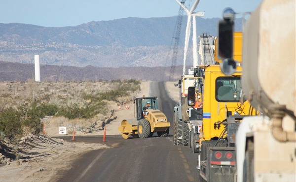 ocotillo wind sunrise powerlink