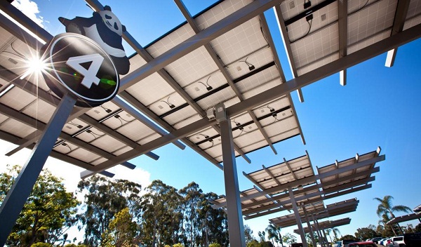 San Diego Zoo solar to EV charging