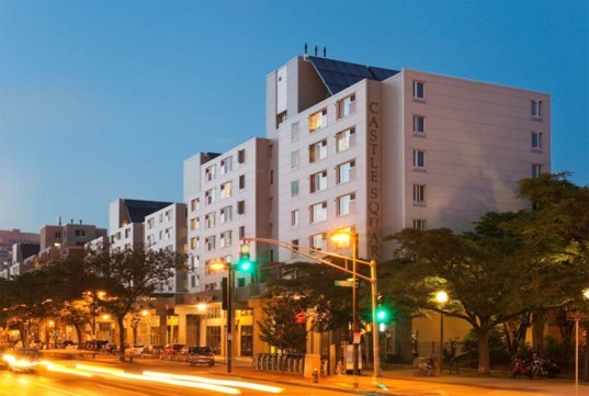 Boston's Castle Square Apartments after the retrofit. Image via National Affordable Housing Management Association.