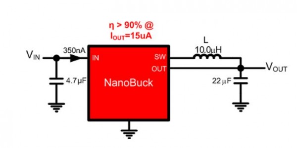 Texas Instruments, TI, Nanobuck, power converter, ambient energy