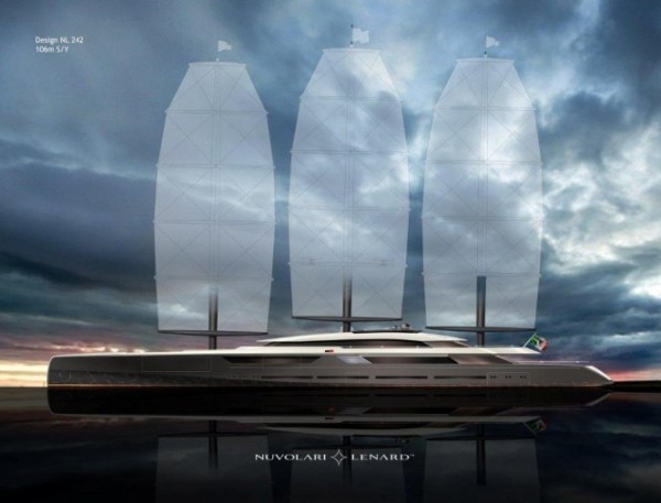 yacht, solar, sailing, travel, OceanCo, Nuvolari Lenard Design