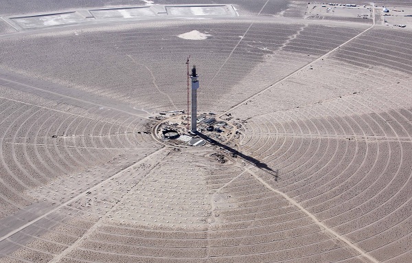 power tower energy storage rice solar power