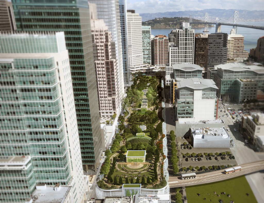 Transbay Transit Aerial View