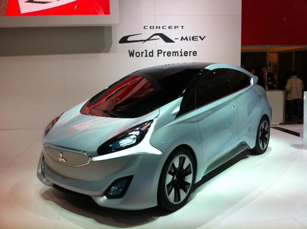 Mitsubishi Ca-MiEV at 2013 Geneva Auto Show (image via Mitsubishi)