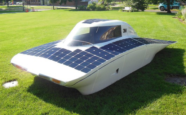 University of Michigan Solar Vehicle Project's Daedalus (image via UMSVP)