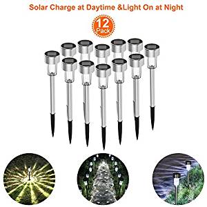 Welight Stainless Steel Solar Pathway Lights