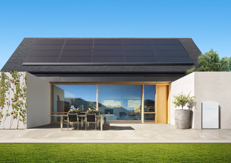 Musk shifts focus tesla solar panels and powerwall