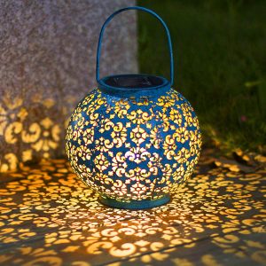 Homeimpro Solar Big Metal Lantern