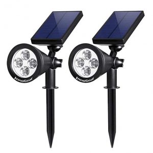 InnoGear Outdoor Solar Spotlights