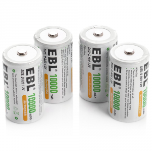 EBL D batteries